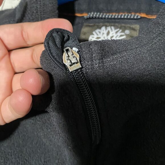 Timberland Full Zip-Up Men's Black Jacket 2XL - Outdoor Hiking Hunting Winter - Picture 8 of 8